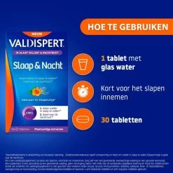 Valdispert Nacht Melatonine 5-HTP L-Tryptofaan -Gezondheid Verkoop 1001856 3