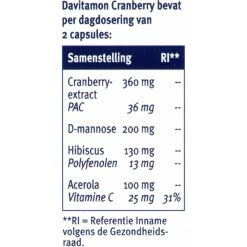 Davitamon Cranberry -Gezondheid Verkoop 1008789 4