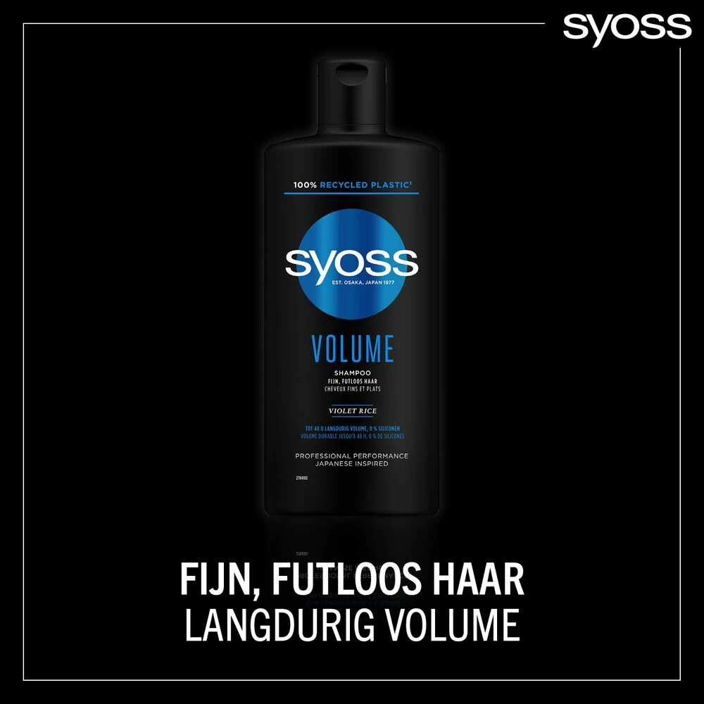 6x Syoss Shampoo Volume 4 6x Syoss Shampoo Volume - Afbeelding 2