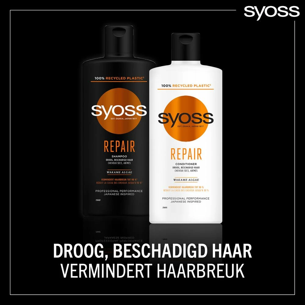 6x Syoss Repair Therapy Shampoo 4 6x Syoss Repair Therapy Shampoo - Afbeelding 2