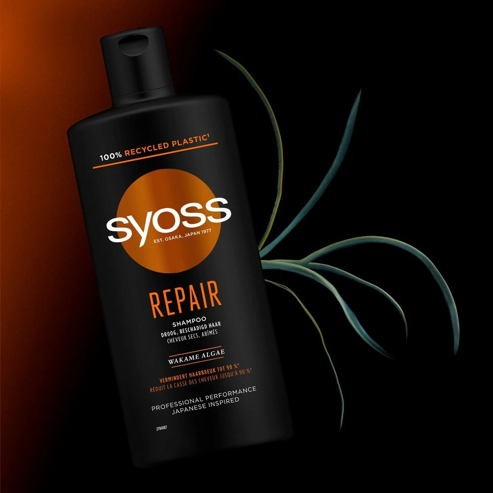 6x Syoss Repair Therapy Shampoo 6 6x Syoss Repair Therapy Shampoo - Afbeelding 4