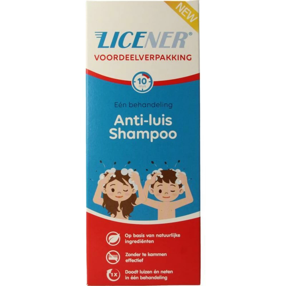 Licener Shampoo Anti Luis Voordeelverpakking 3 Licener Shampoo Anti Luis Voordeelverpakking