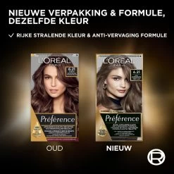 L'Oreal Lu0027Oréal Preference Haarkleuring 6.21 Zurich - Zeer Licht Koel Bruin -Gezondheid Verkoop 1011776 3