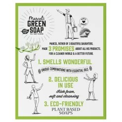 6x Marcelu0027s Green Soap Shampoobar Tonka & Muguet 9 6x Marcelu0027s Green Soap Shampoobar Tonka & Muguet -Gezondheid Verkoop 1014744 4