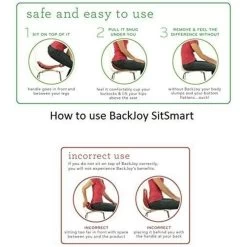 Backjoy Sitsmart Posture Plus -Gezondheid Verkoop 1016645 3