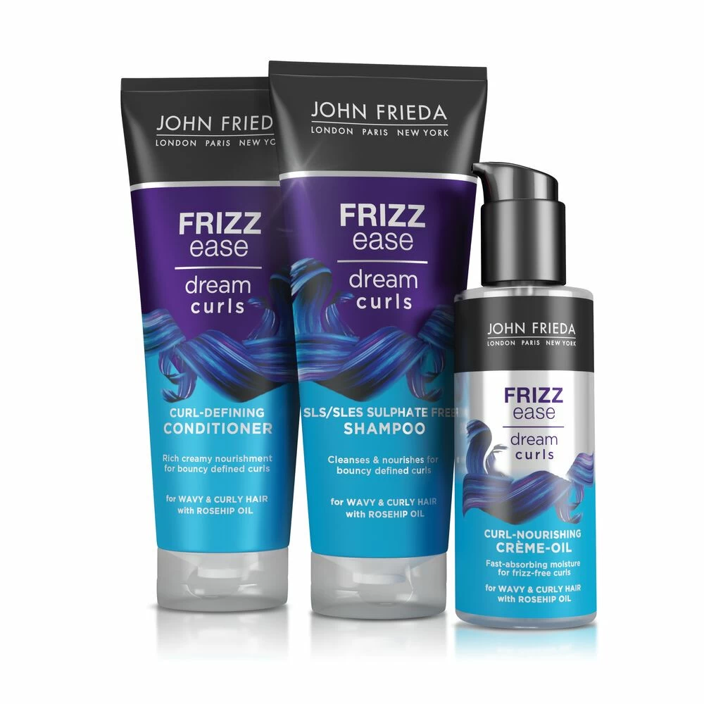 John Frieda Dream Curls Curl Defining Crème Oil 5 John Frieda Dream Curls Curl Defining Crème Oil - Afbeelding 3