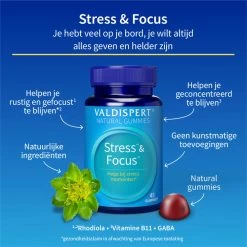 2x Valdispert Stress & Focus 7 2x Valdispert Stress & Focus -Gezondheid Verkoop 1023302 3