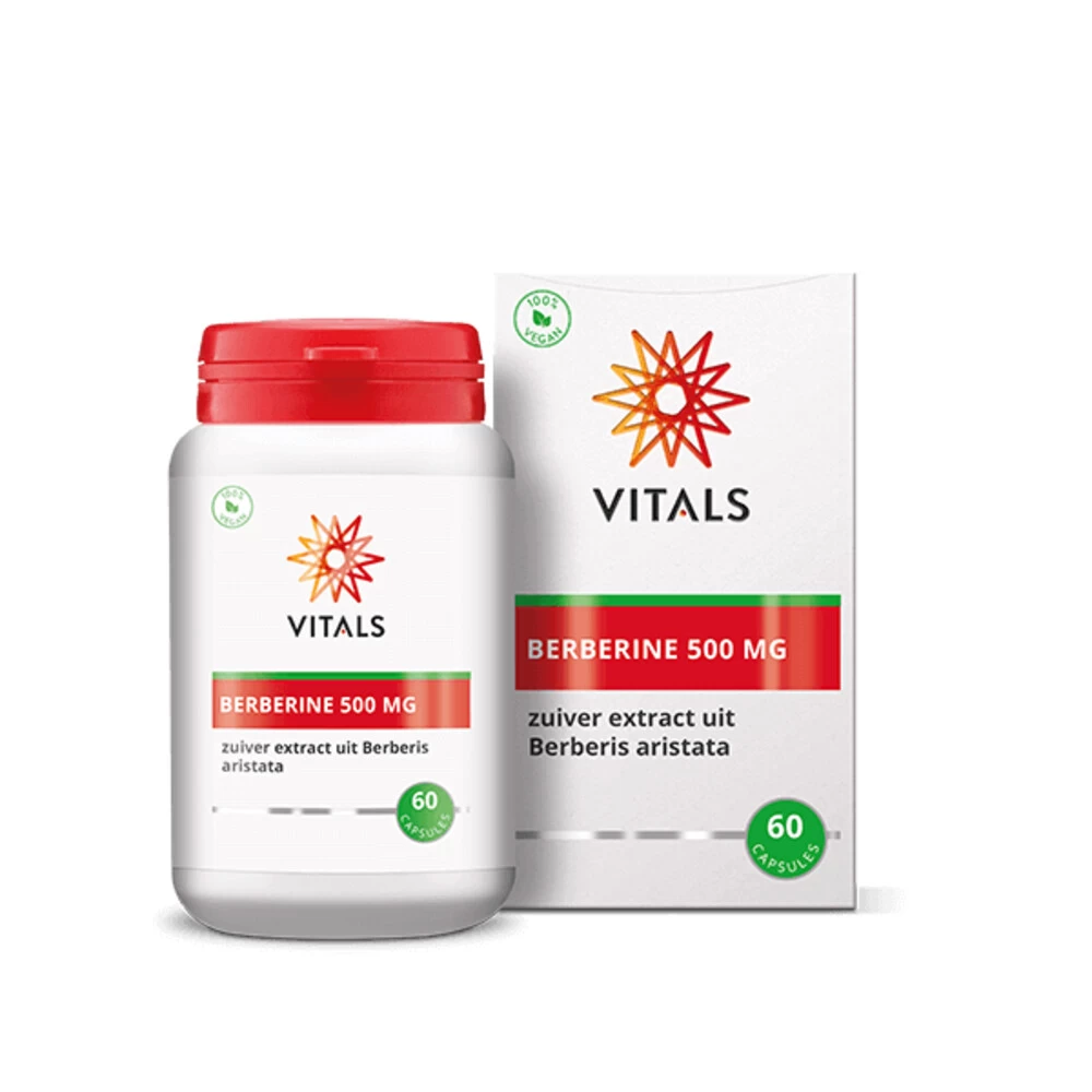 Vitals Berberine 500 Mg 5 Vitals Berberine 500 Mg - Afbeelding 3