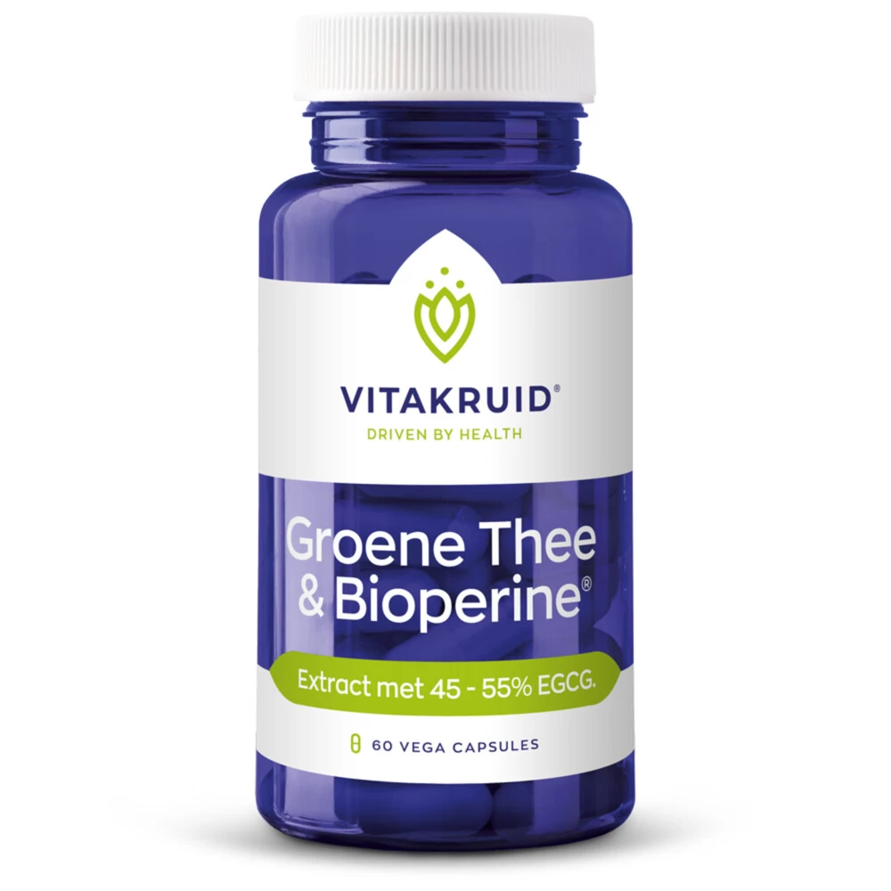 Vitakruid Groene Thee & Bioperine 3 Vitakruid Groene Thee & Bioperine