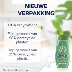 5x Schwarzkopf Shampoo Herbs & Volume -Gezondheid Verkoop 1036389 4