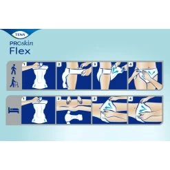 3x TENA Flex Maxi Large Proskin -Gezondheid Verkoop 1040135 4