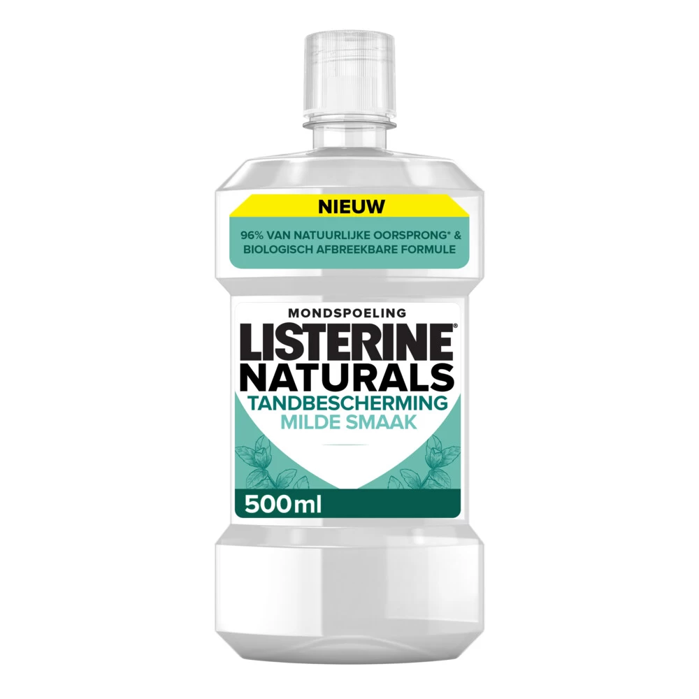 6x Listerine Naturals Mondwater Tandbescherming 3 6x Listerine Naturals Mondwater Tandbescherming