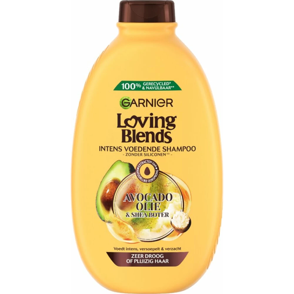 6x Garnier Loving Blends Avocado Olie & Shea Boter Shampoo 3 6x Garnier Loving Blends Avocado Olie & Shea Boter Shampoo