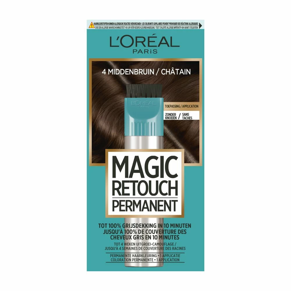 L'Oreal Lu0027Oréal Magic Retouch 4 Middenbruin 3 L'Oreal Lu0027Oréal Magic Retouch 4 Middenbruin