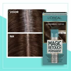 L'Oreal Lu0027Oréal Magic Retouch 4 Middenbruin 6 L'Oreal Lu0027Oréal Magic Retouch 4 Middenbruin -Gezondheid Verkoop 1050985 2