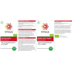 Vitals Rode Gist Rijst Bio -Gezondheid Verkoop 1054492 3