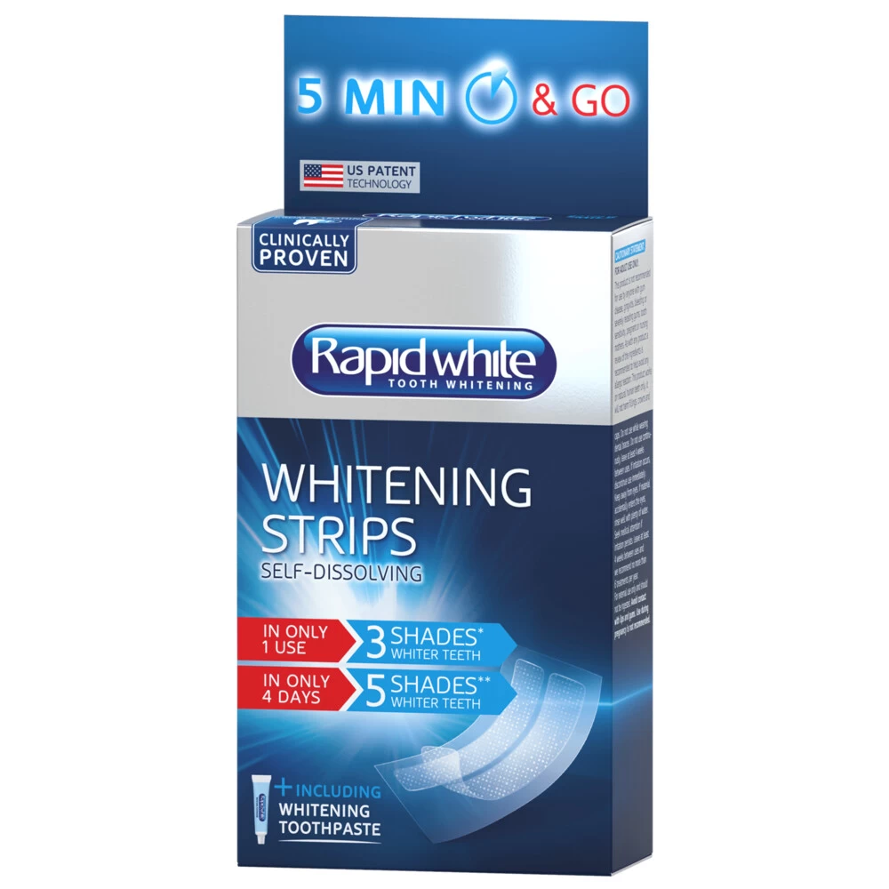 Rapid White Bleaching Strips 3 Rapid White Bleaching Strips