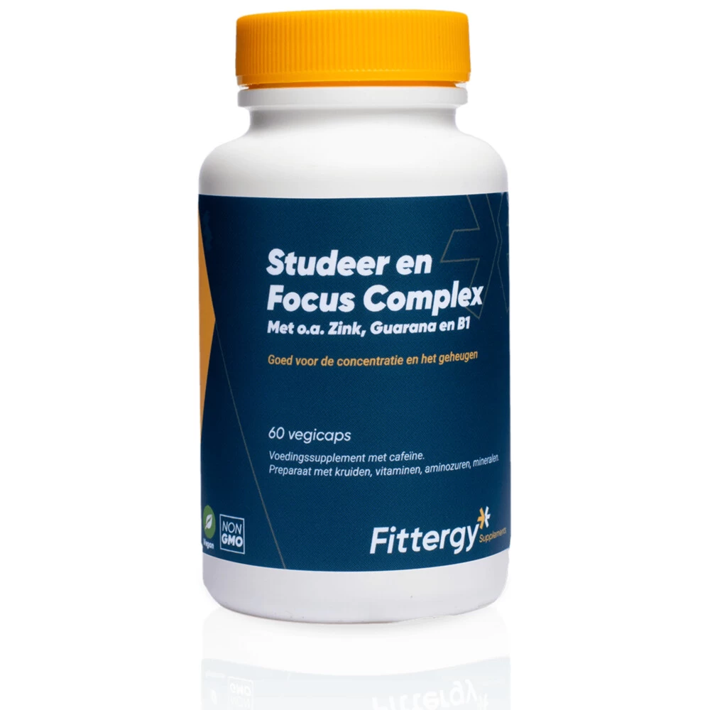 Fittergy Supplements Studeer En Focus Complex 3 Fittergy Supplements Studeer En Focus Complex