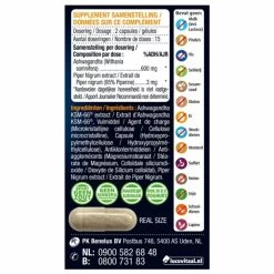 3x Lucovitaal Ashwagandha KSM-66 Super -Gezondheid Verkoop 1069140 3