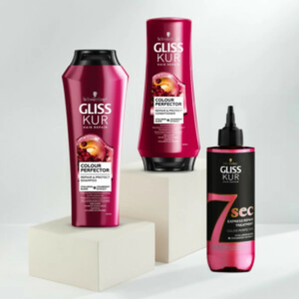 6x Gliss Shampoo Color Protect & Shine 4 6x Gliss Shampoo Color Protect & Shine - Afbeelding 2