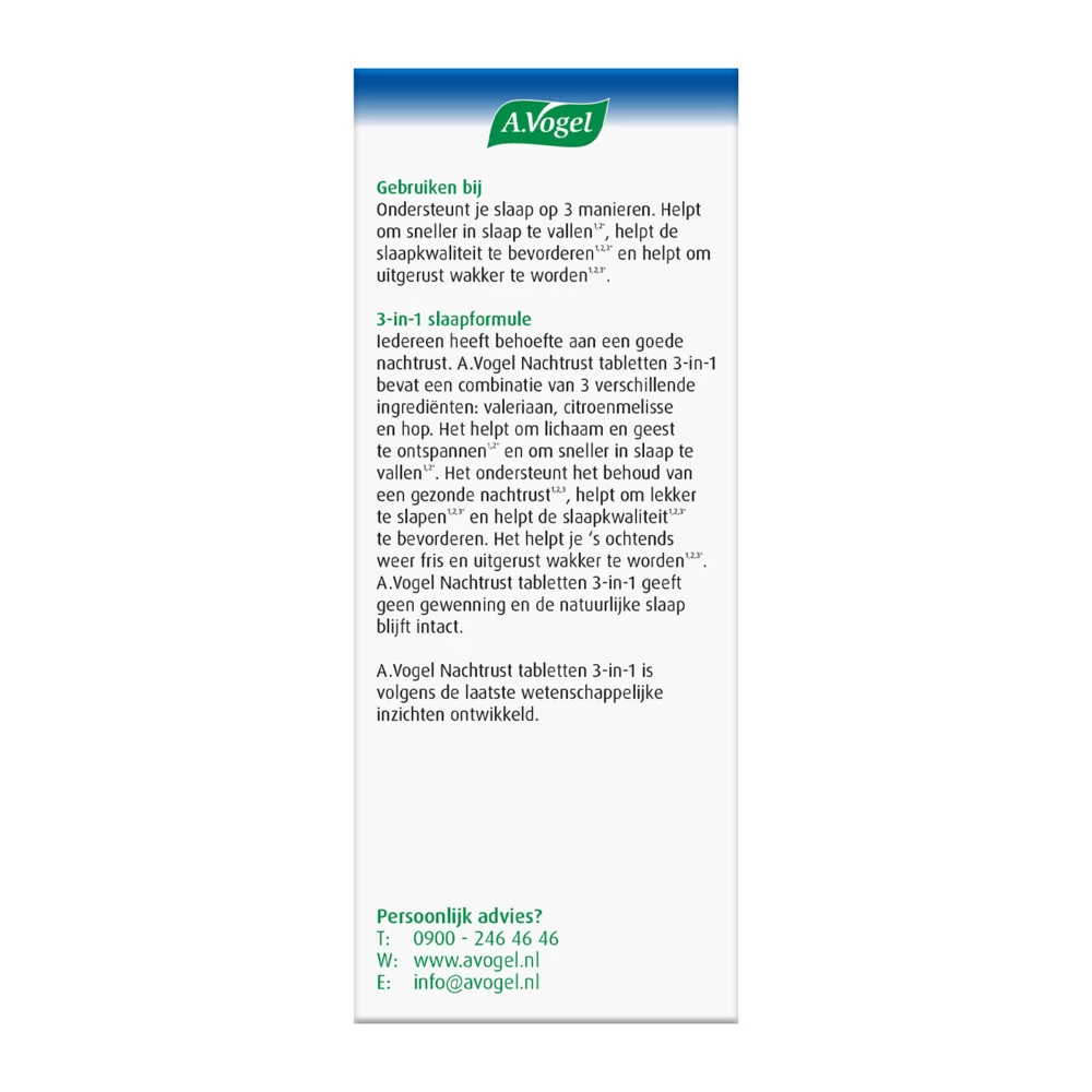 A.Vogel Dormeasan Nachtrust 3 In 1 6 A.Vogel Dormeasan Nachtrust 3 In 1 - Afbeelding 4