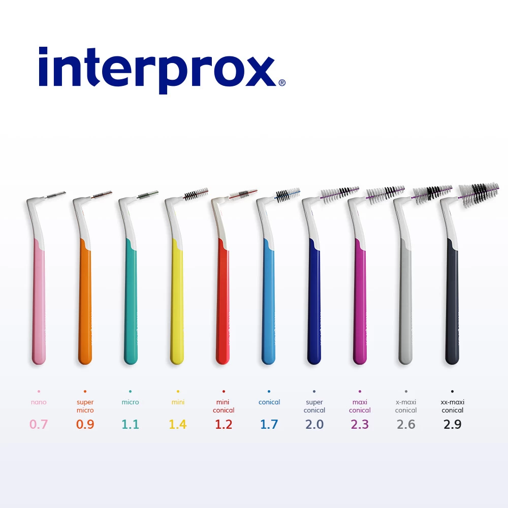 12x Interprox Plus X Maxi 4.5-9 Mm Grijs 5 12x Interprox Plus X Maxi 4.5-9 Mm Grijs - Afbeelding 3