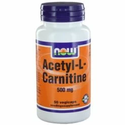NOW Acetyl L Carnitine 500mg