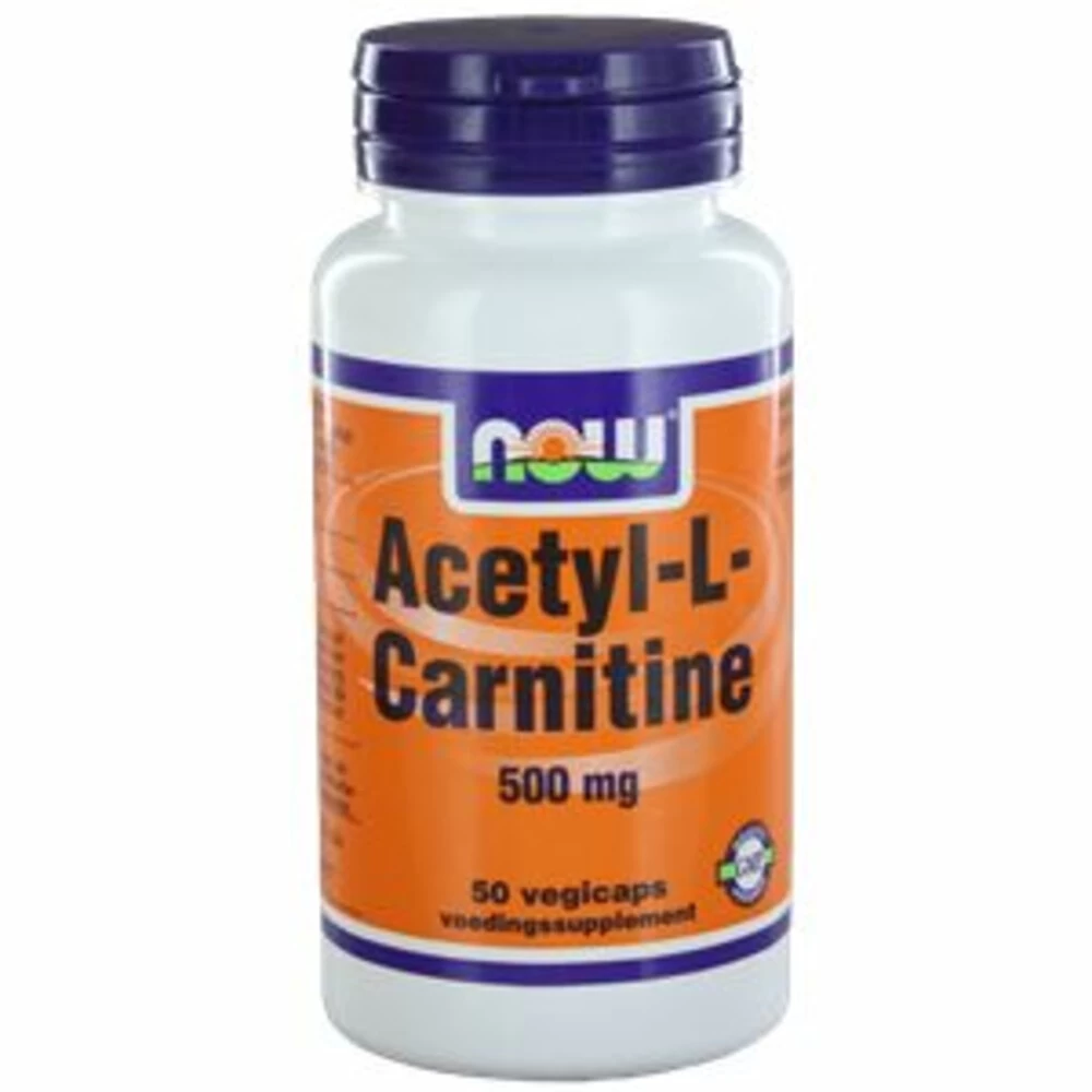 NOW Acetyl L Carnitine 500mg 3 NOW Acetyl L Carnitine 500mg