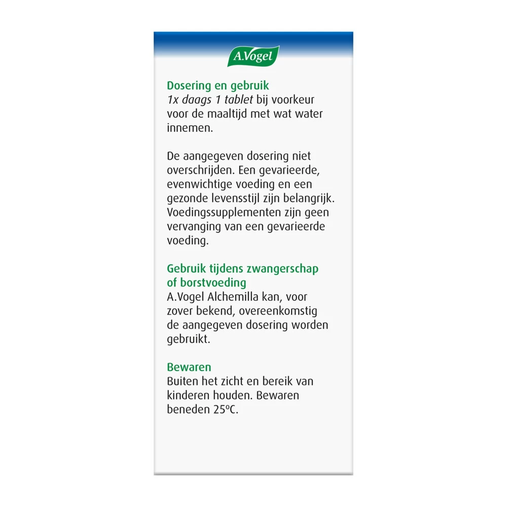 A.Vogel Alchemilla Gewrichten 5 A.Vogel Alchemilla Gewrichten - Afbeelding 3
