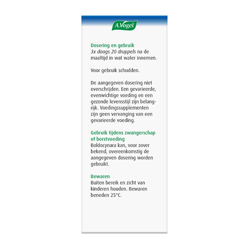 2x A.Vogel Boldocynara Druppels 5 2x A.Vogel Boldocynara Druppels - Afbeelding 3