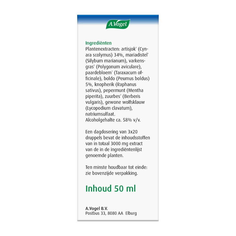 2x A.Vogel Boldocynara Druppels 7 2x A.Vogel Boldocynara Druppels - Afbeelding 5