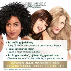 Garnier Nutrisse Creme Haarverf D+++ - Blond Ontkleuring 8 Garnier Nutrisse Creme Haarverf D+++ - Blond Ontkleuring -Gezondheid Verkoop 954201 3