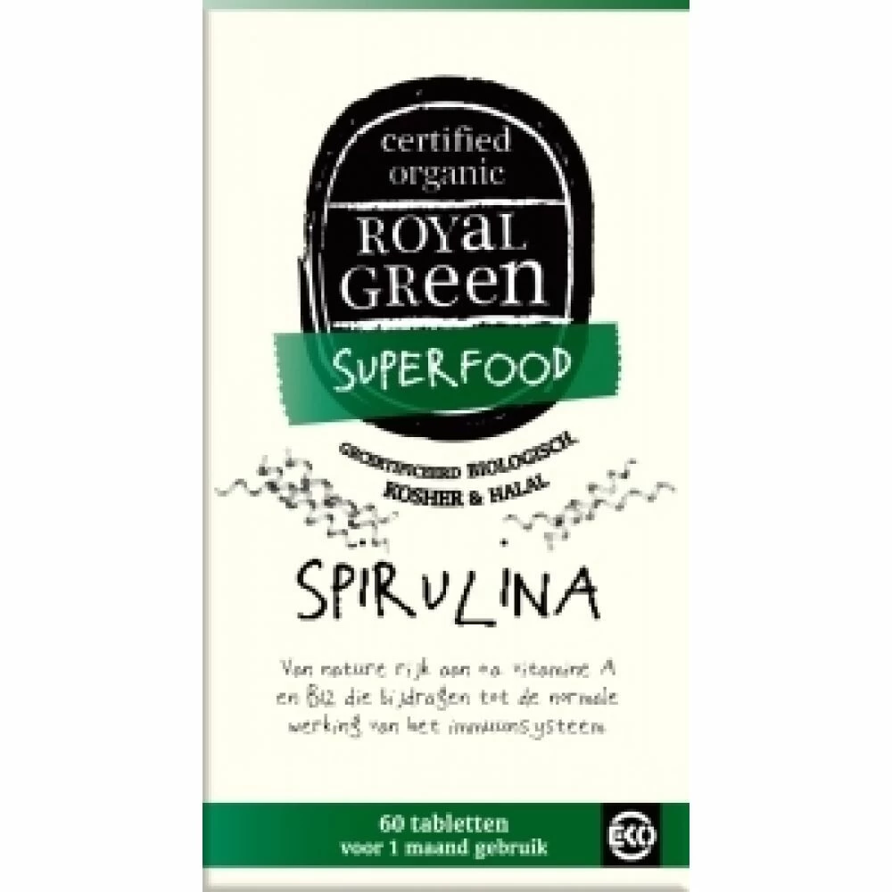 Royal Green Superfood Spirulina 3 Royal Green Superfood Spirulina