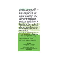 Bloem Vital Green Chlorella 9 Bloem Vital Green Chlorella -Gezondheid Verkoop 979551 4