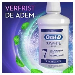 Oral B 6x Oral-B Mondwater 3D White Luxe Perfection -Gezondheid Verkoop 990245 4 1