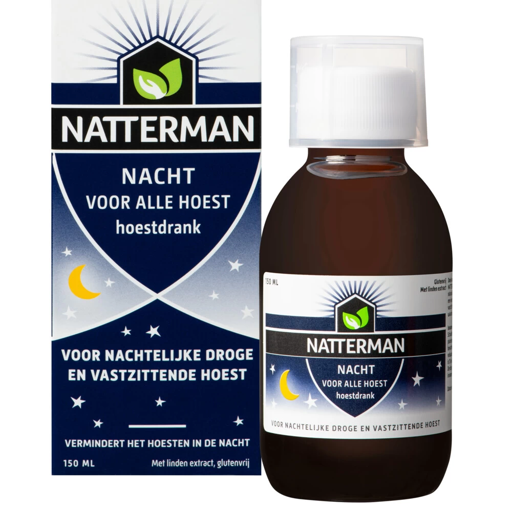 Natterman Nacht Hoestdrank Voor Alle Hoest 4 Natterman Nacht Hoestdrank Voor Alle Hoest - Afbeelding 2