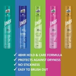 6x Junior Haarspray 3 In 1 Lift Up Volume -Gezondheid Verkoop 995254 5