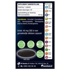 Lucovitaal CBD 40 Mg Capsules -Gezondheid Verkoop 996848 3