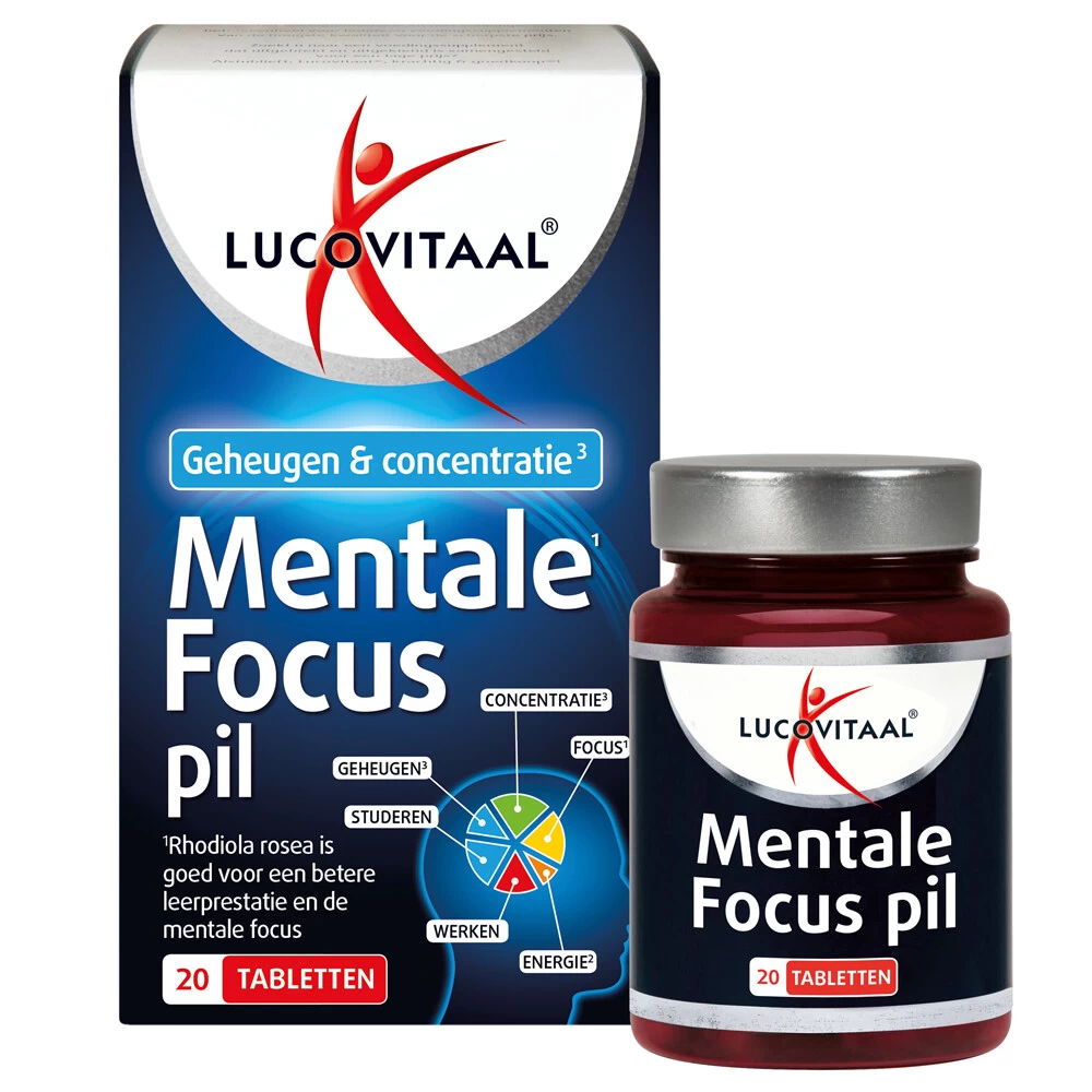 Lucovitaal Mentale Focus Pil 6 Lucovitaal Mentale Focus Pil - Afbeelding 4